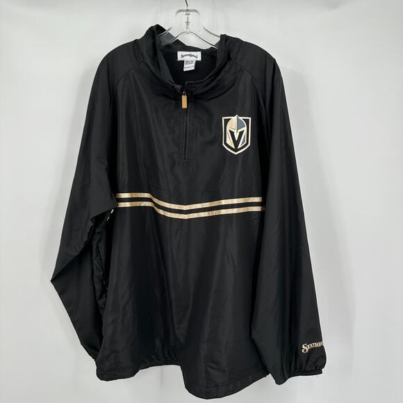 Station Casinos Vegas Golden Knights Windbreaker Mens 2XL Lightweight Athletic - Picture 1 of 7